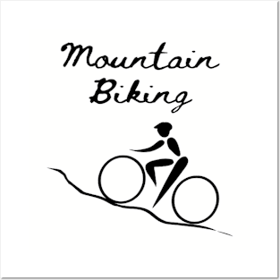 Mountain Cycling Posters and Art